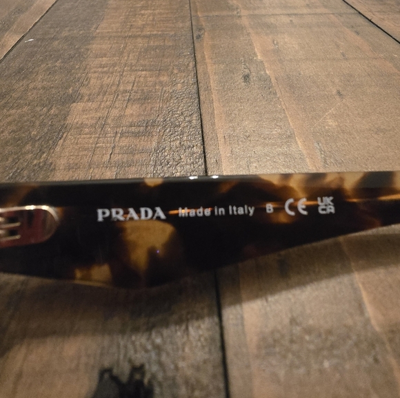 Prada Tortoise Shell Eyeglasses - Picture 7 of 11
